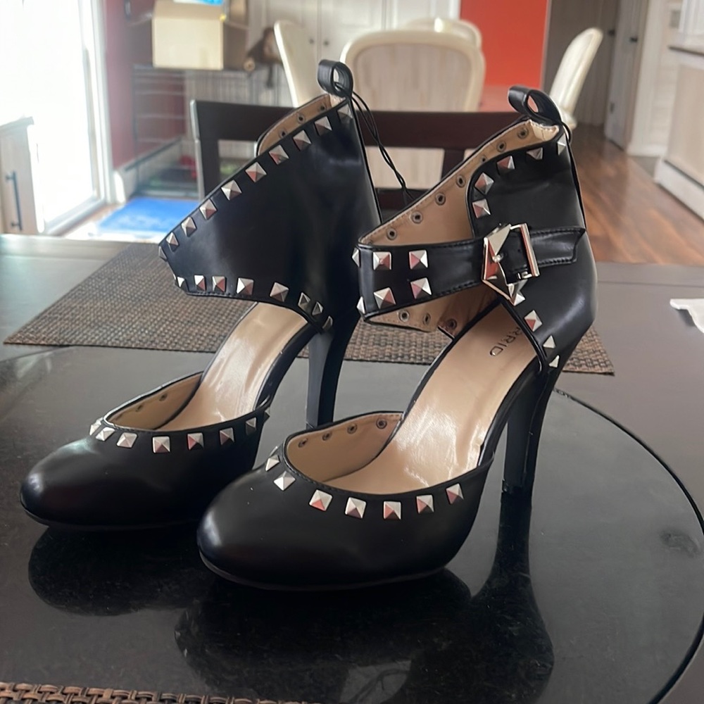 Torrid Studded High Heels with Ankle Strap